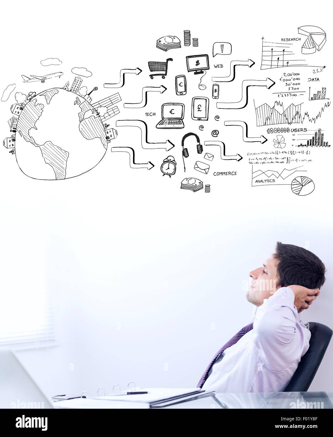 Composite image of brainstorm graphic Stock Photo - Alamy