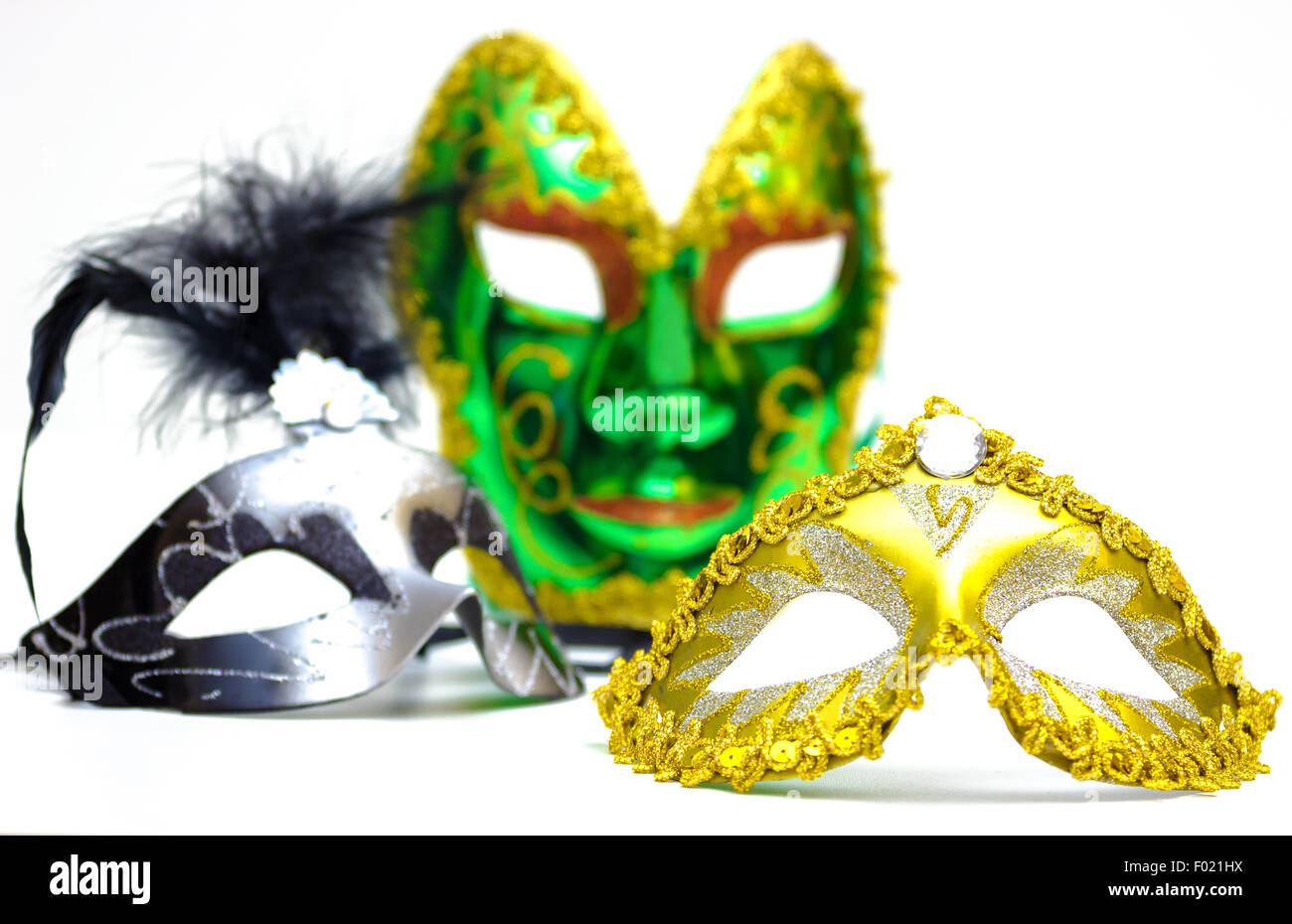 Carnival masks Stock Photo