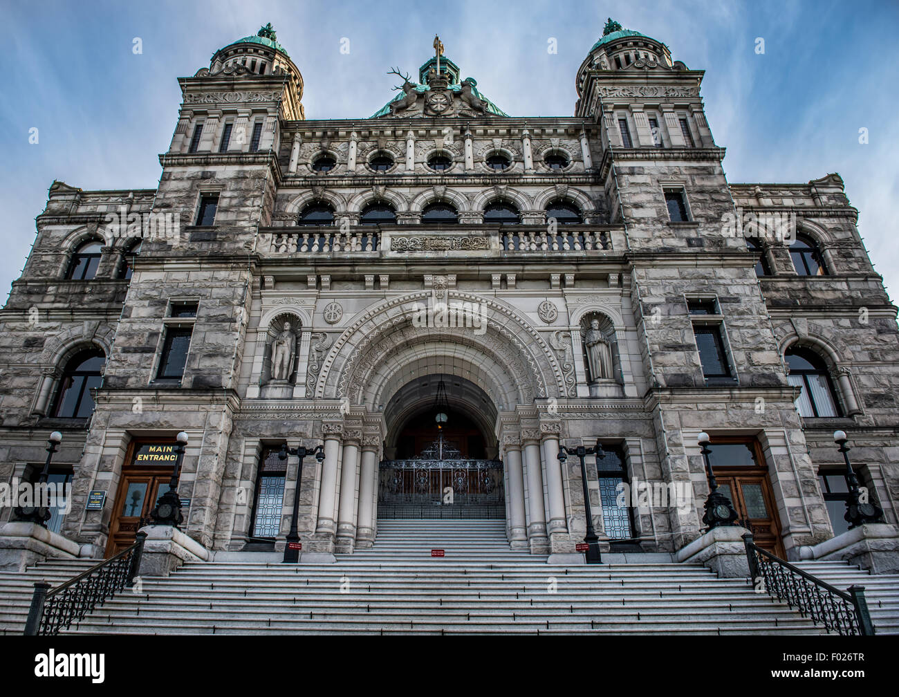 Provincial Government Building, British Columbia, Canada Stock Photo