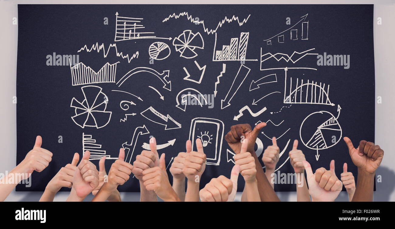 Hand indicating thumbs up hi-res stock photography and images - Alamy
