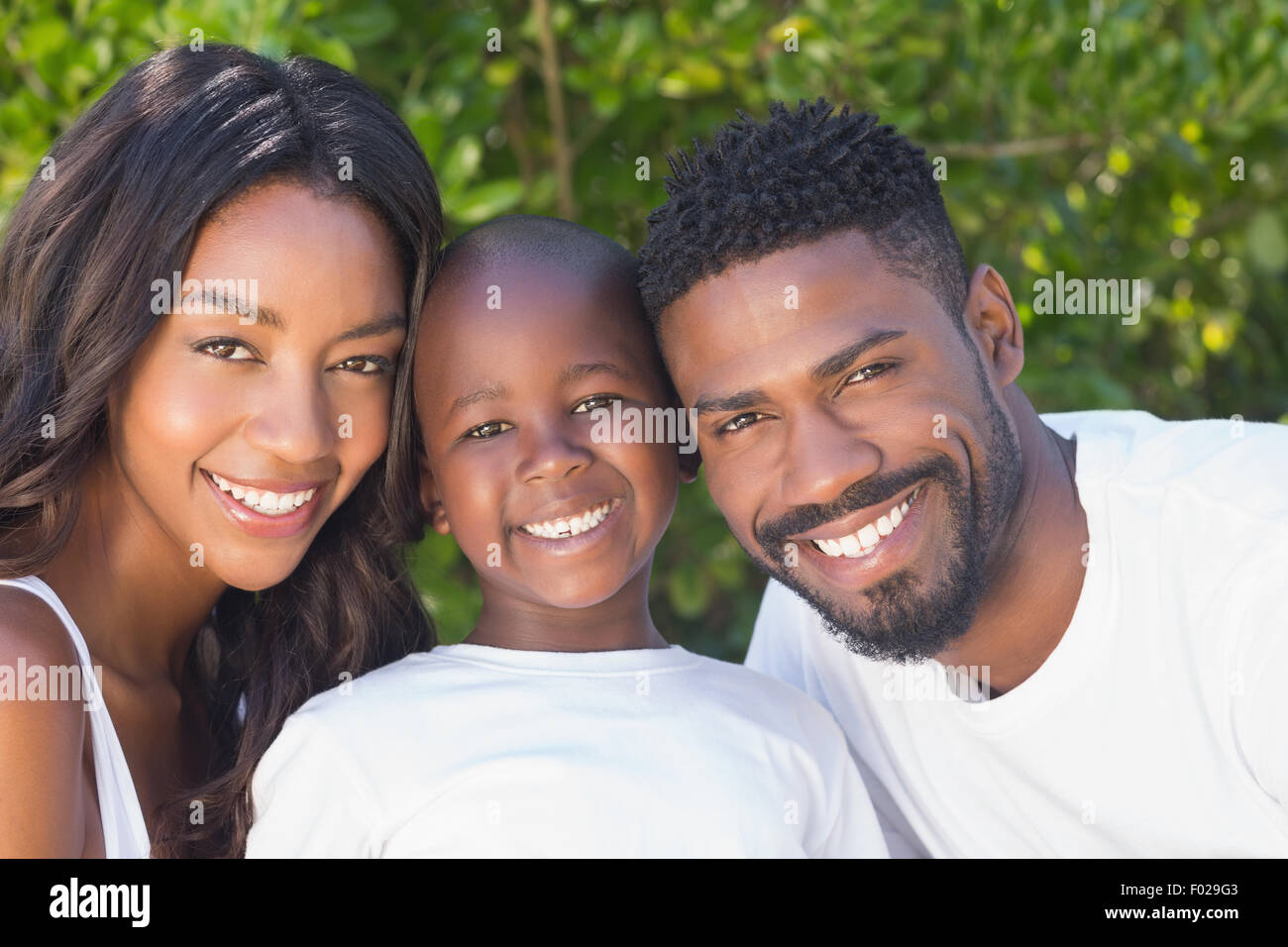 Happy Family Spending Time Together Stock Photo Alamy