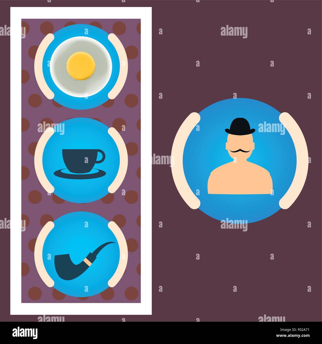 Tea ceremony set on Stock Vector Images - Alamy