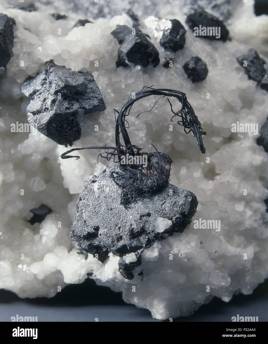 Minerals: Silver (Ag) Stock Photo