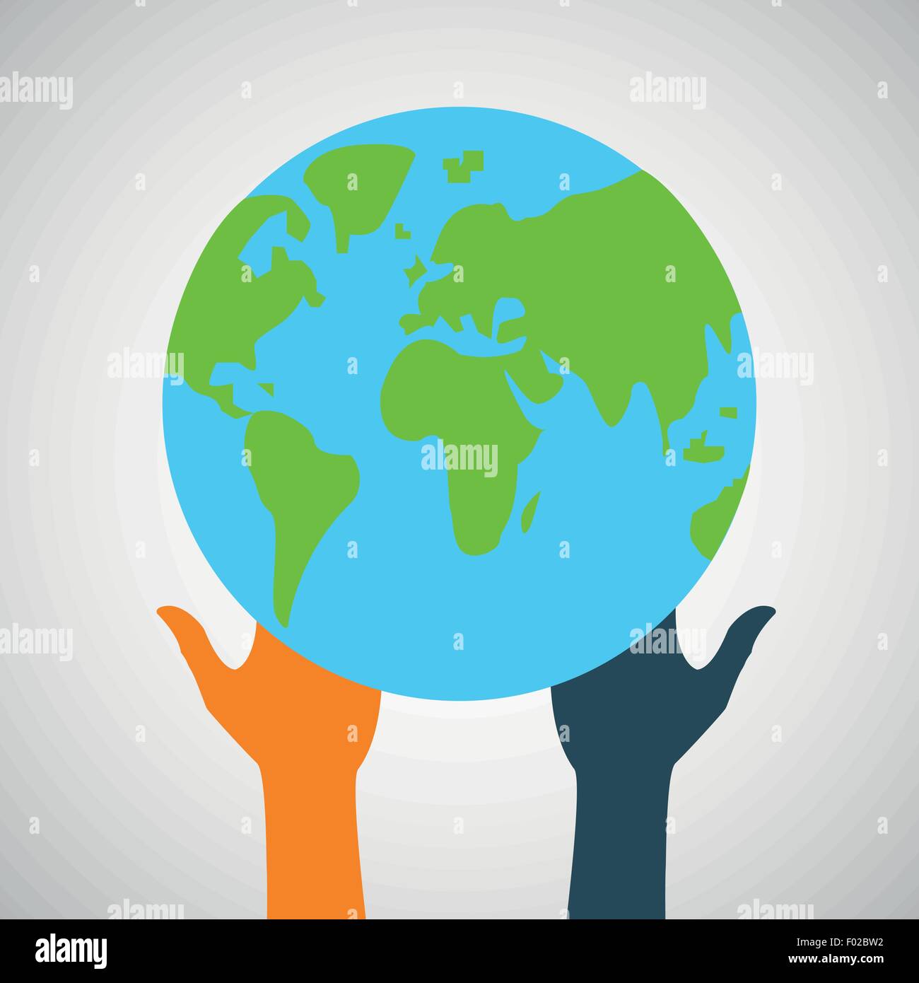 Earth globe love icon animation hi-res stock photography and images - Alamy