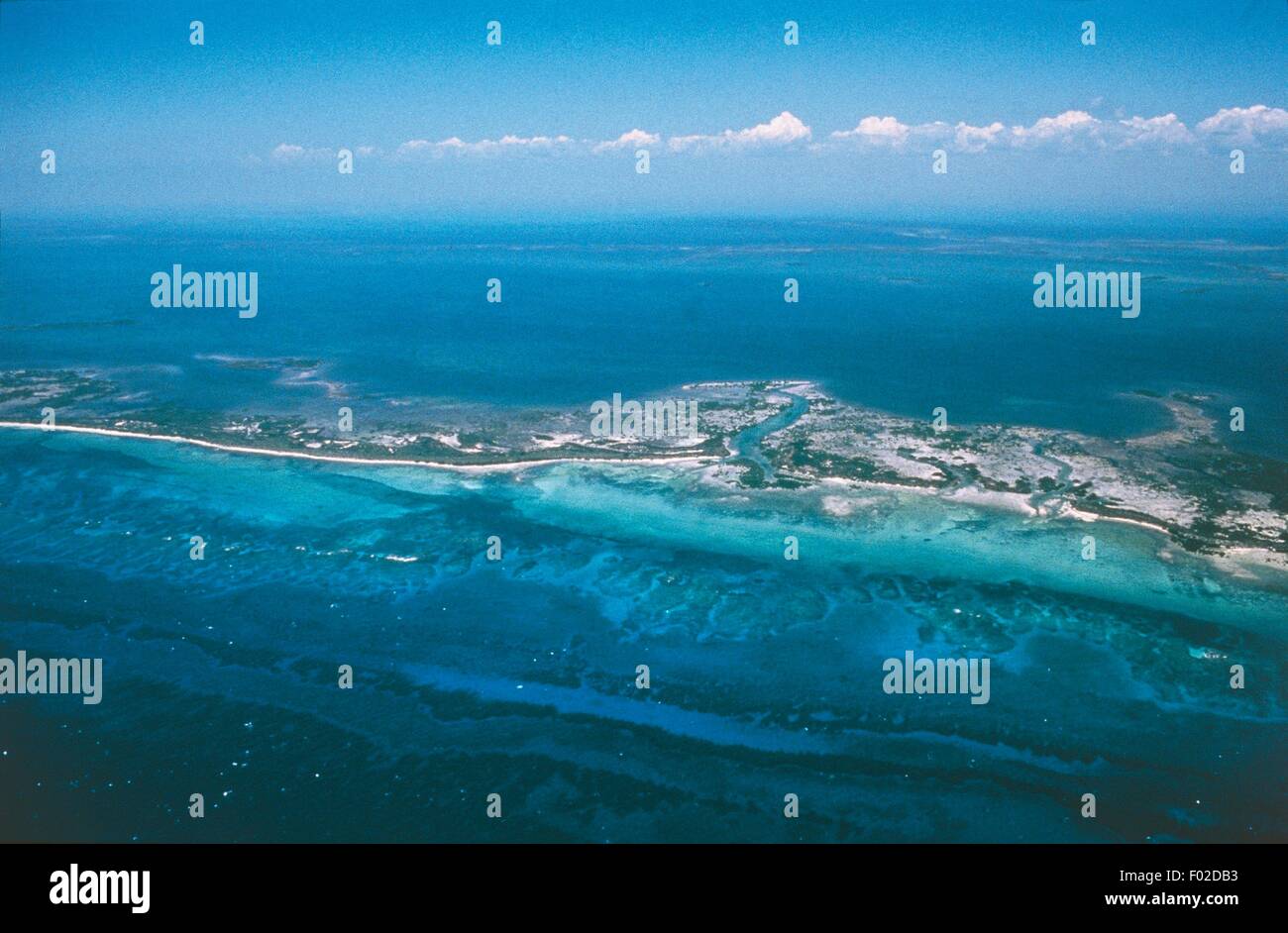 Aerial View Of The Queen S Gardens At The Jardines De La Reina Stock Photo Alamy