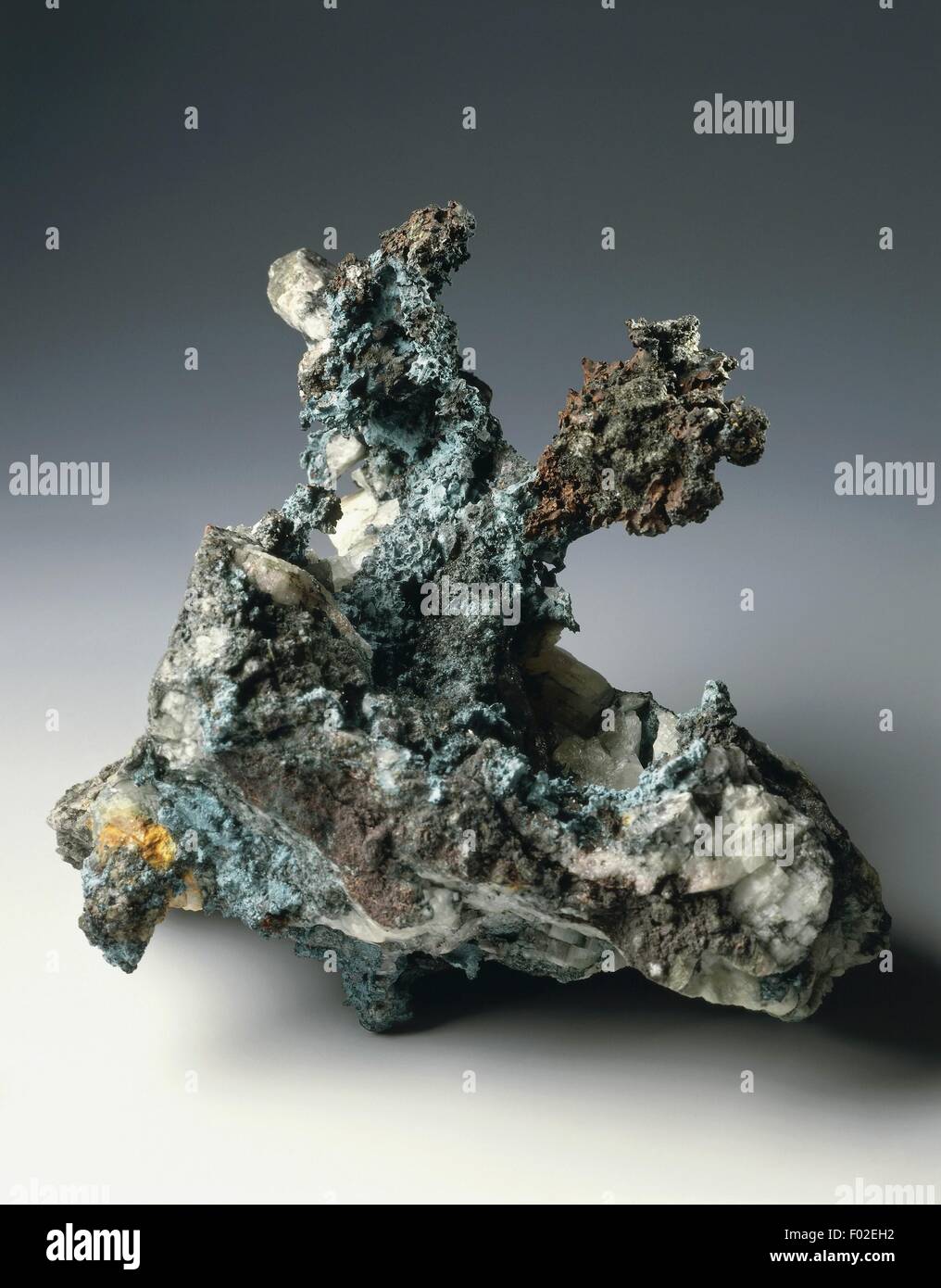 Minerals: Copper (Cu) Stock Photo