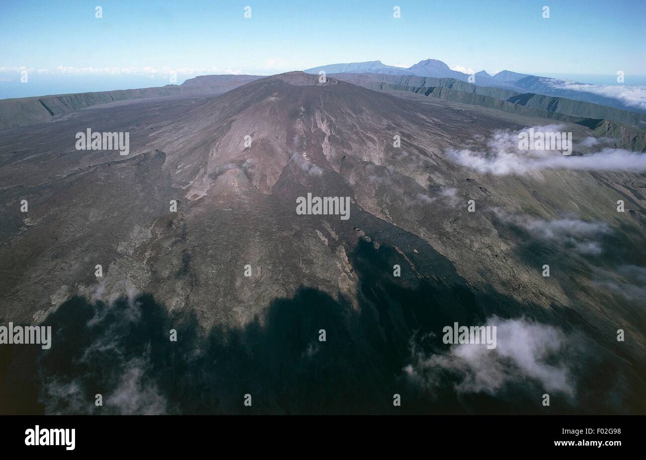 The volcanic massif of Piton de la Fournaise, Cirques and Remparts (UNESCO World Heritage List