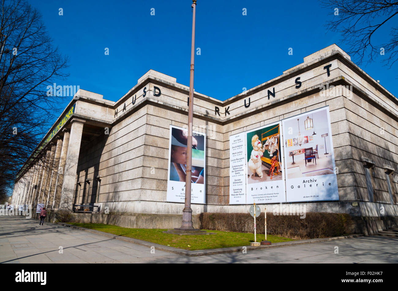 Haus der Kunst, art gallery, Altstadt-Lehel, Munich, Bavaria, Germany Stock Photo