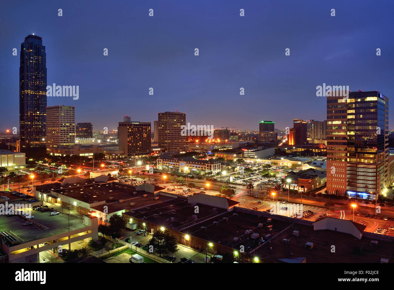 Houston Galleria District, Texas, USA Stock Photo Alamy