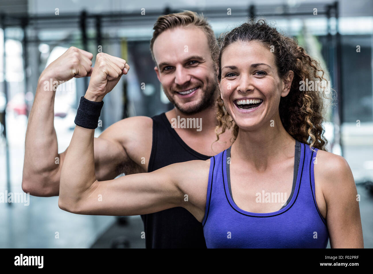 Flexing biceps hi-res stock photography and images - Alamy
