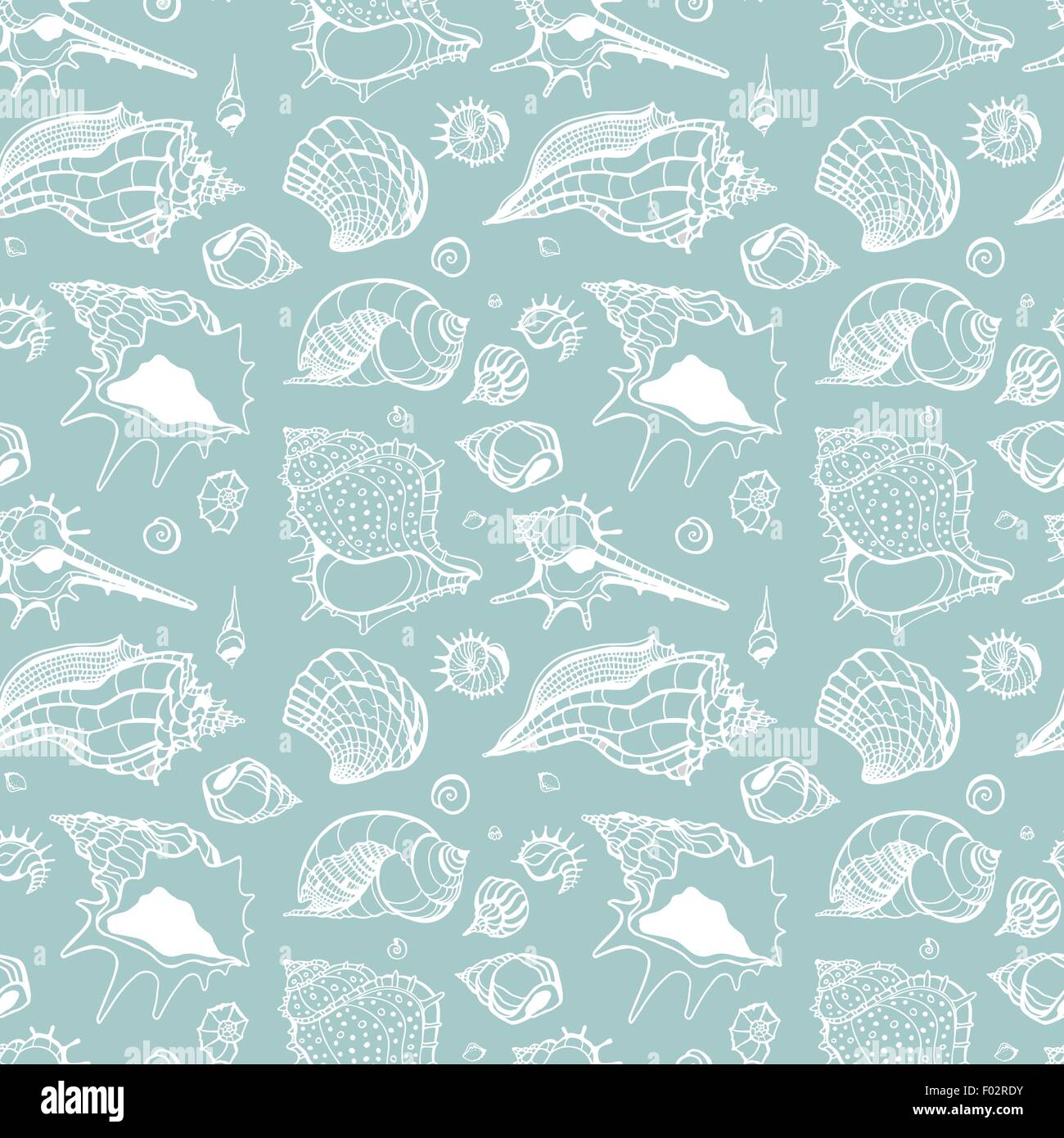 Abstract Shell Patterns Seamless Seamless pattern of Sea shells Stock Vector Image & Art - Alamy