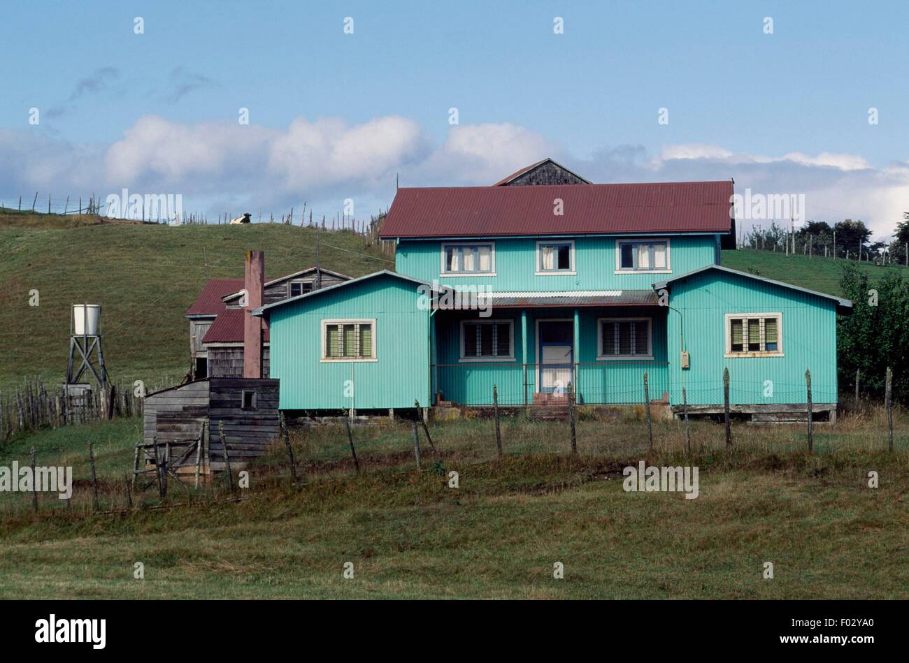 Typical houses of chiloe hires stock photography and images Alamy