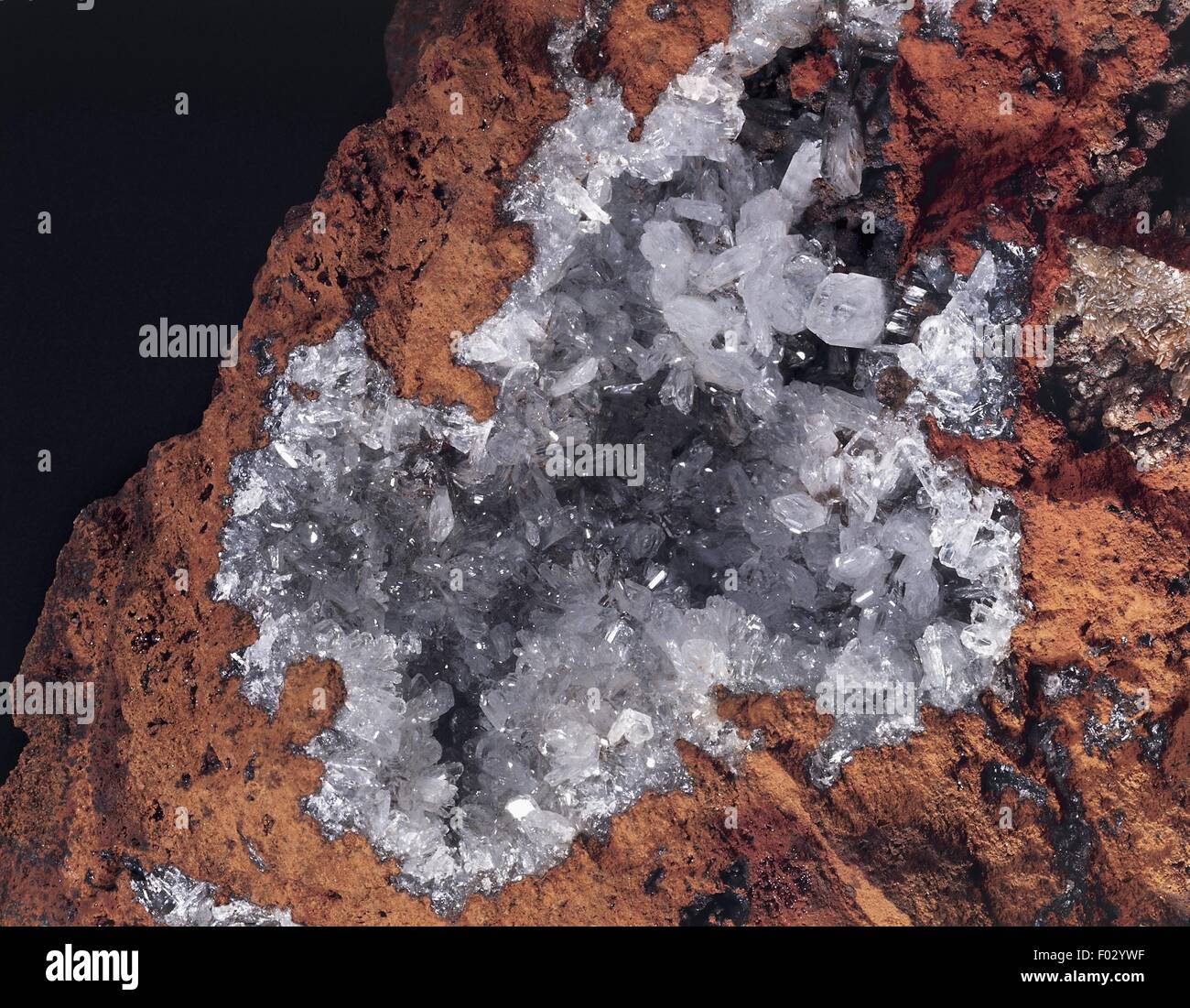 Minerals Gehlenite Stock Photo Alamy