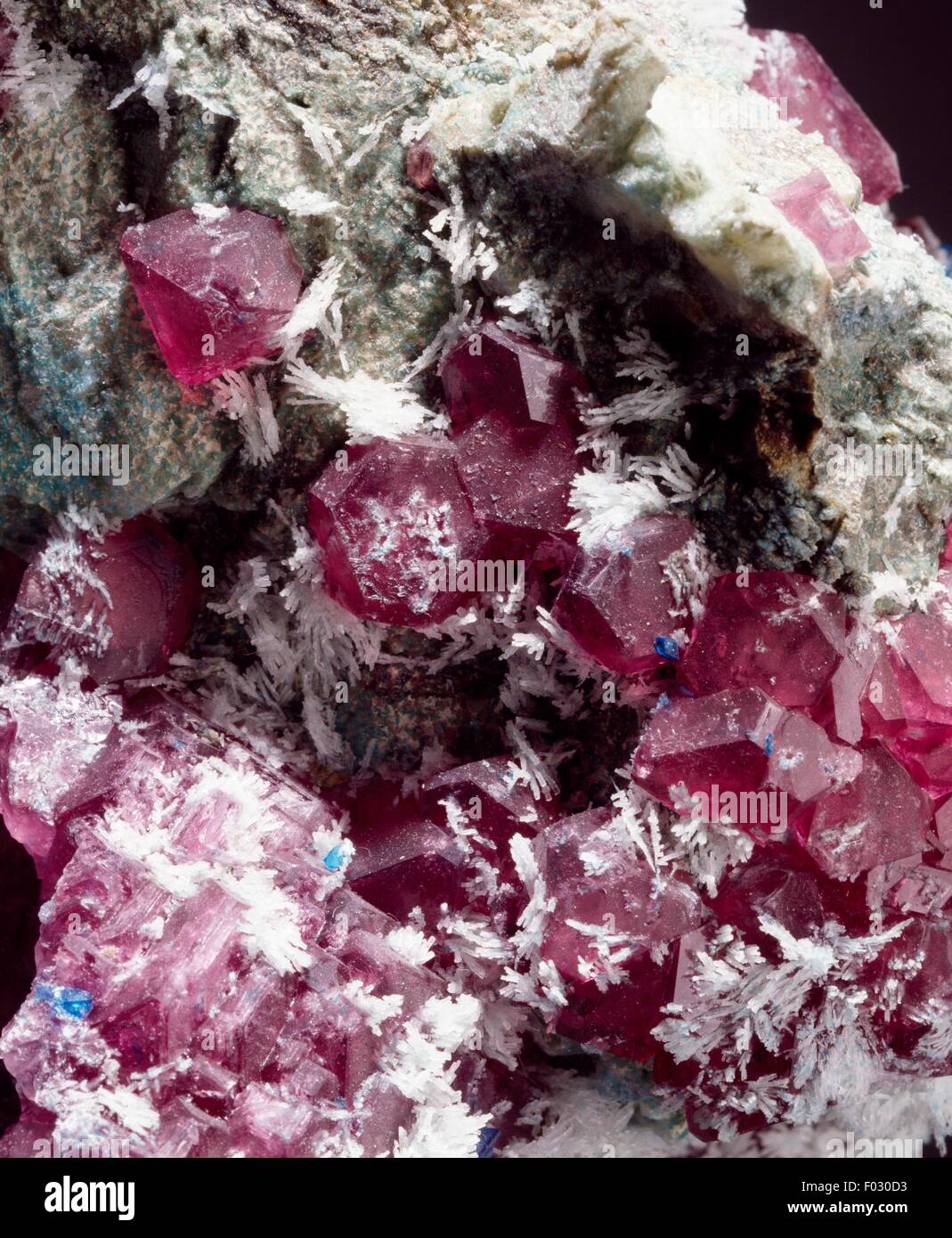 Boric acid and Alum, fake minerals. Stock Photo
