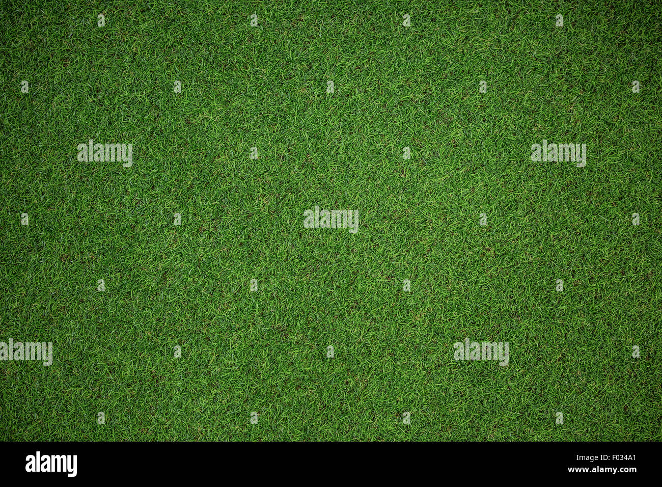 Close up view of astro turf Stock Photo
