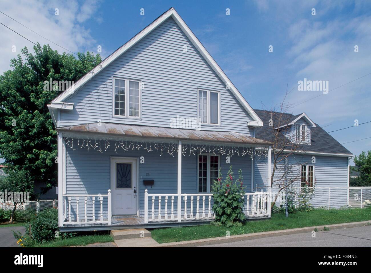 Typical house in SainteAnnedeBellevue, Island of Montreal (Ile de