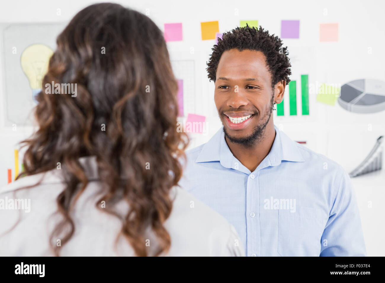 Business casual man woman hi-res stock photography and images - Alamy