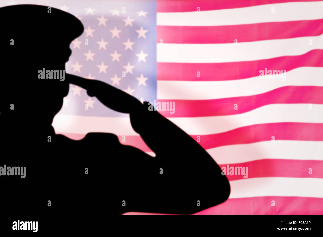 Soldier silhouette illustration hi-res stock photography and images - Alamy