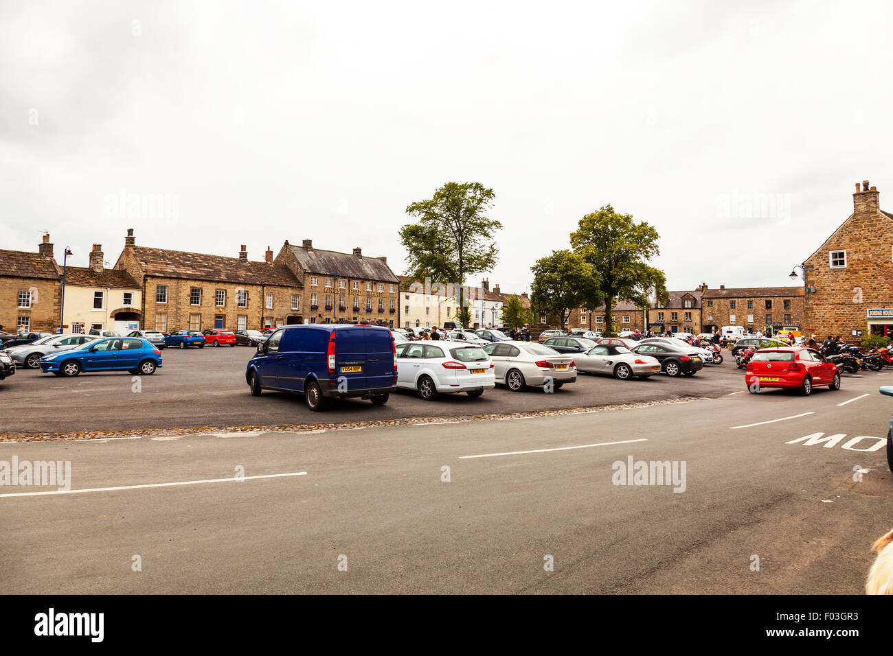 Masham Wensleydale North Yorkshire village centre market square town