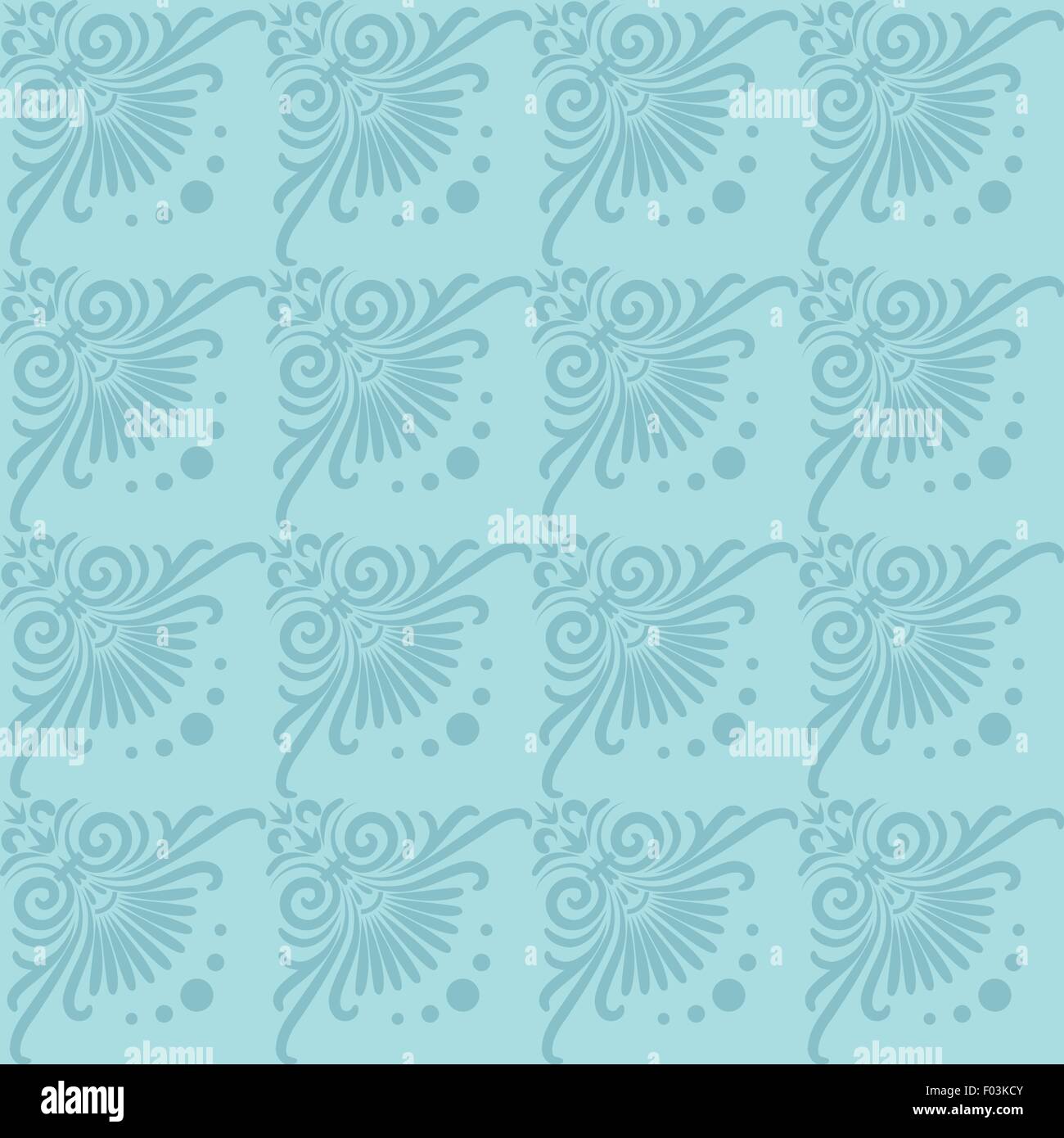 vector set seamless floral ornament Stock Vector Image & Art - Alamy