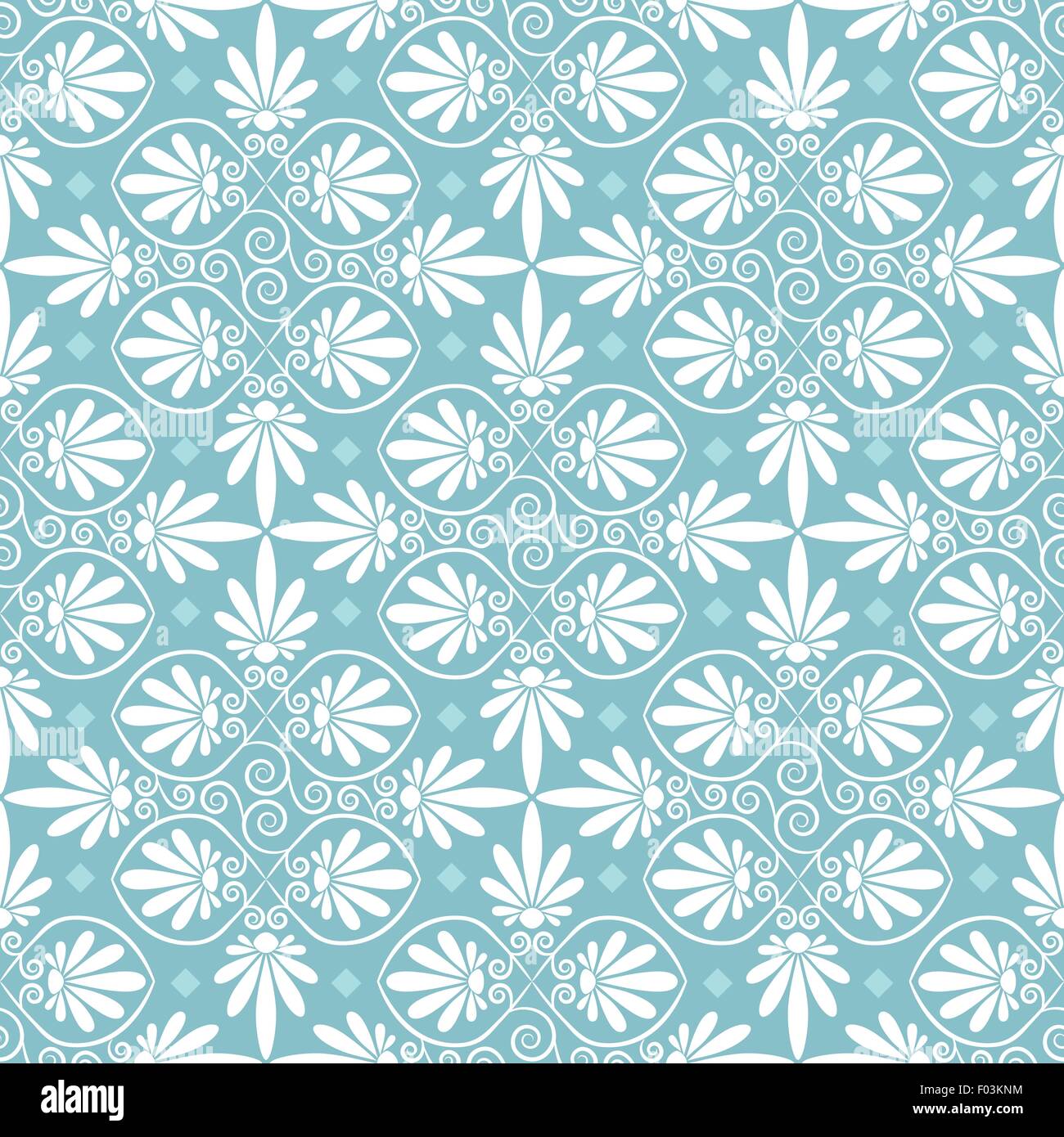 vector set seamless floral ornament Stock Vector Image & Art - Alamy