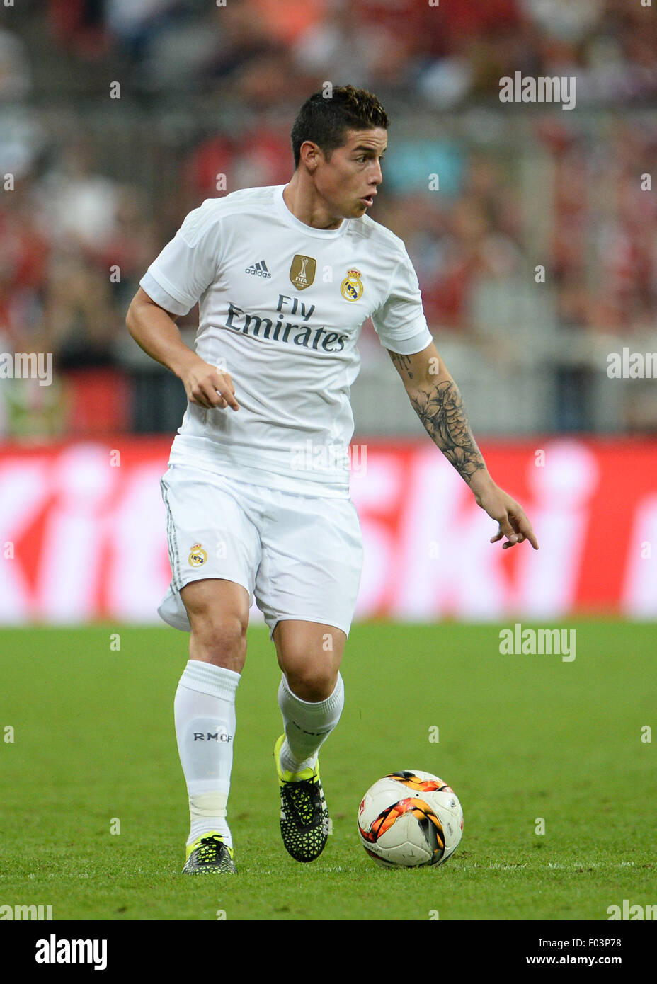 James rodriguez real madrid during hi-res stock photography and