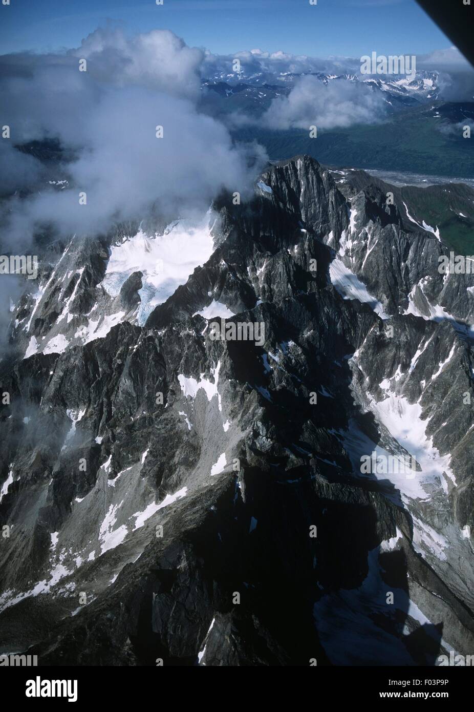 USA, Alaska, Denali National Park, Mount McKinley Stock Photo Alamy