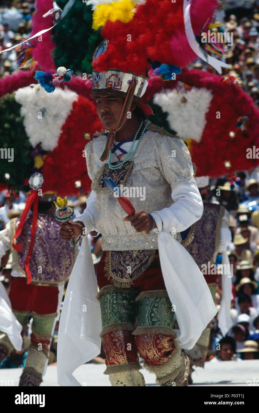 Mexican Head Dress Oaxacan dance of the Feather Danza de la Pluma