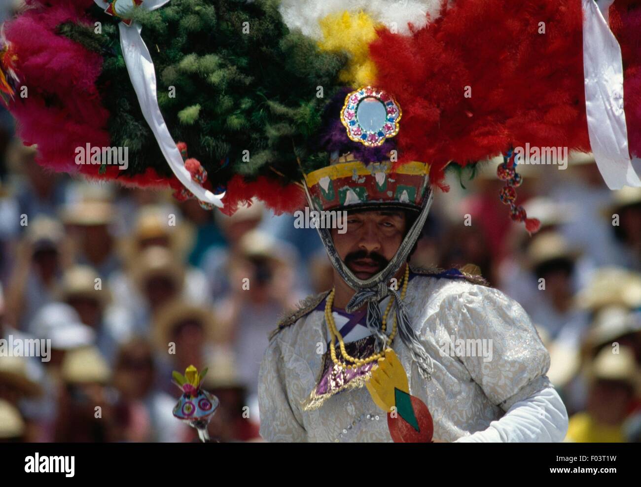 Mexican Head Dress Oaxacan dance of the Feather Danza de la Pluma main image 1