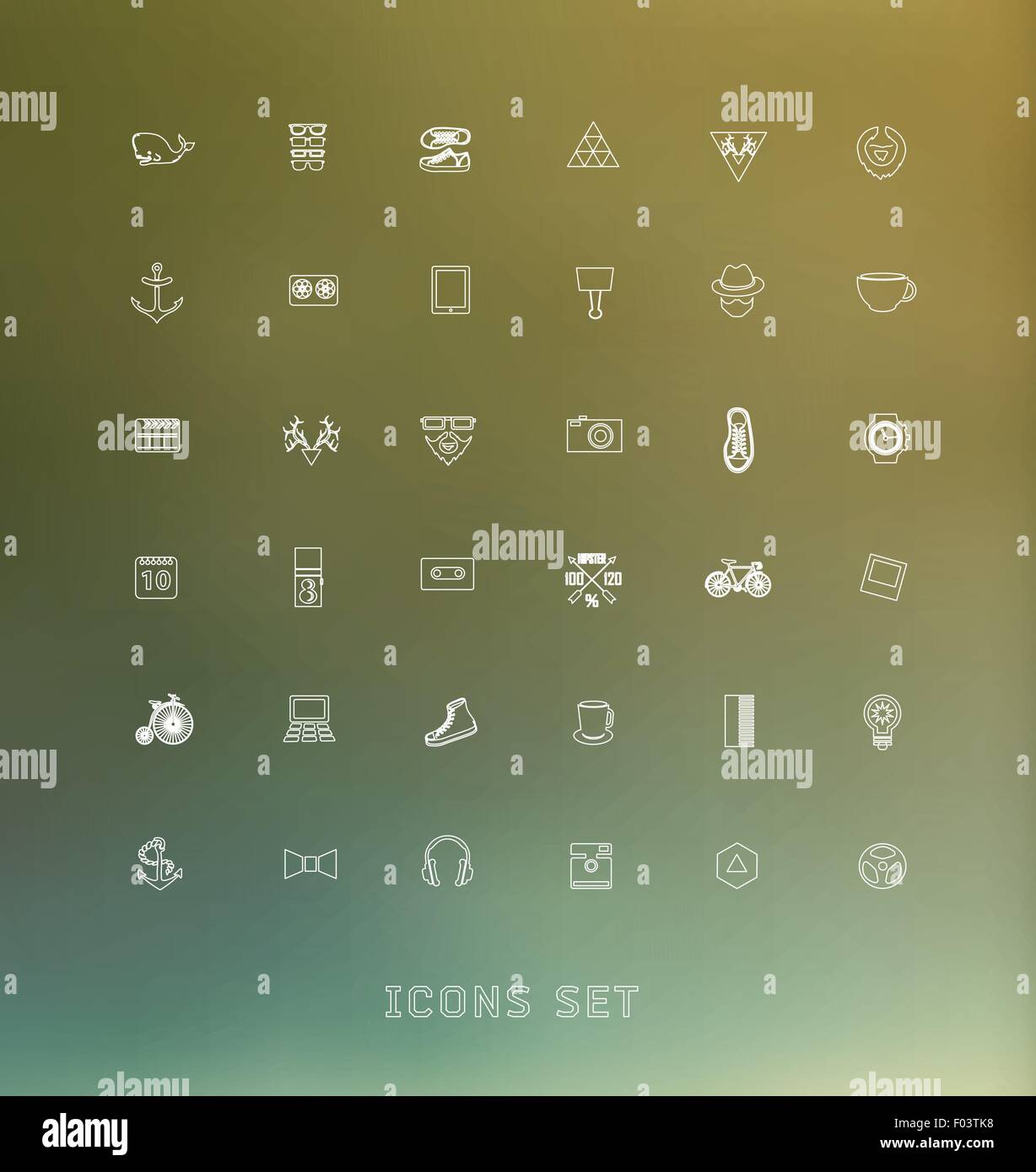 modern thin line icons for web and mobile Stock Vector Image & Art - Alamy