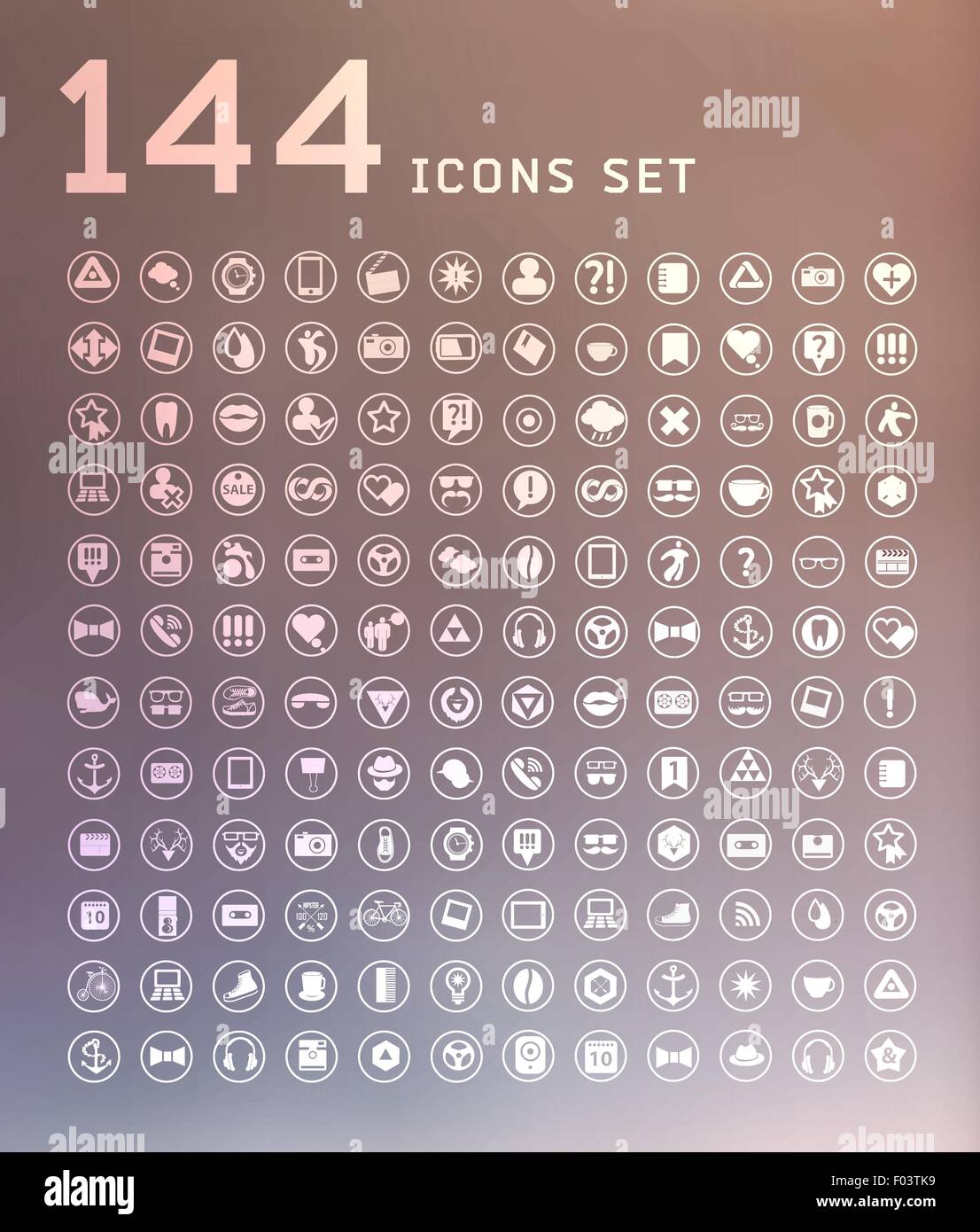 modern thin line icons for web and mobile Stock Vector Image & Art - Alamy