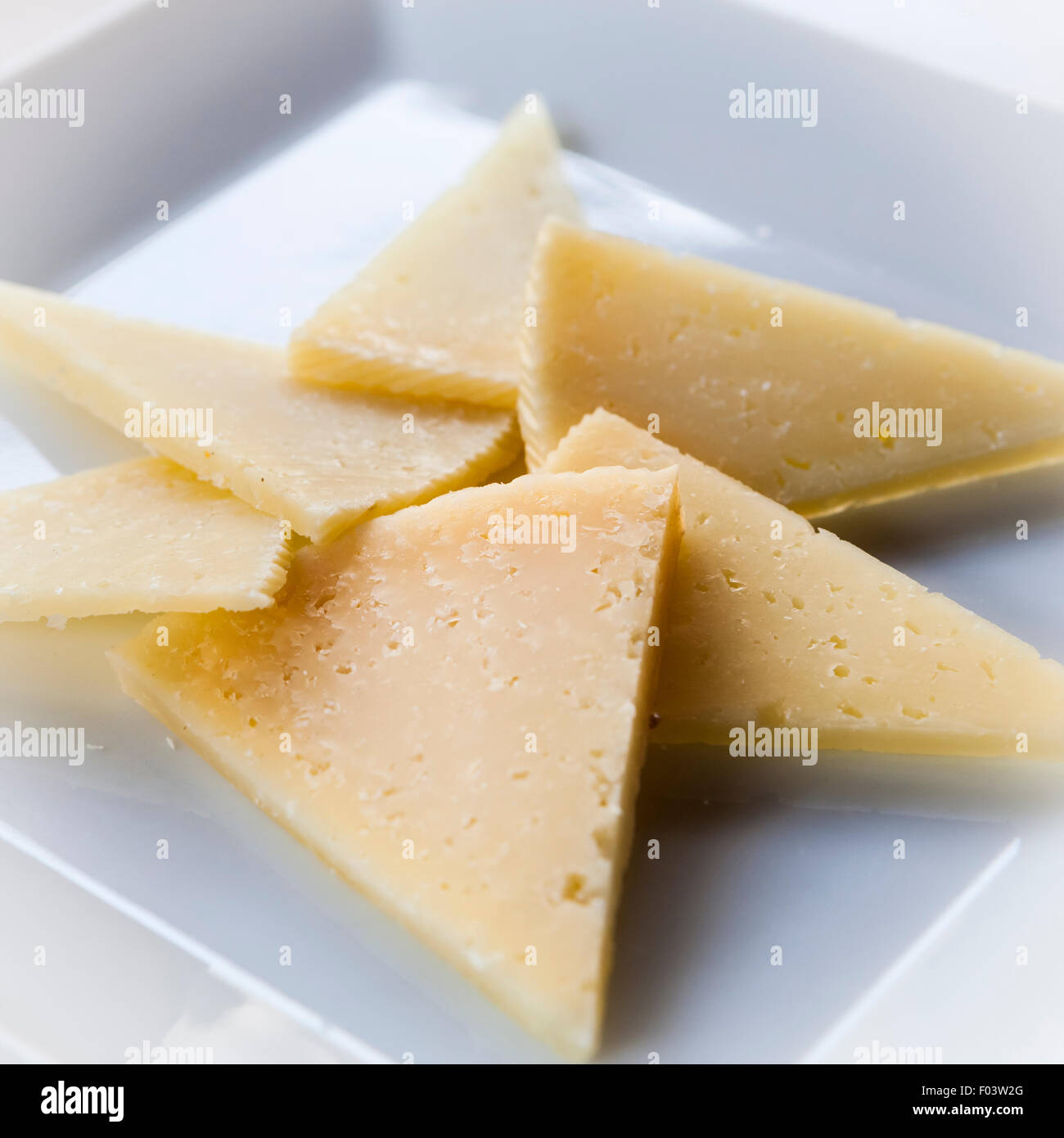 Spanish manchego cheese white hi-res stock photography and images - Alamy