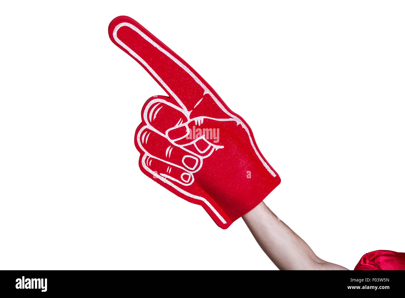 Foam hand hires stock photography and images Alamy