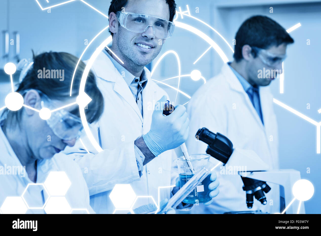 Analysis science mature woman hi-res stock photography and images - Alamy