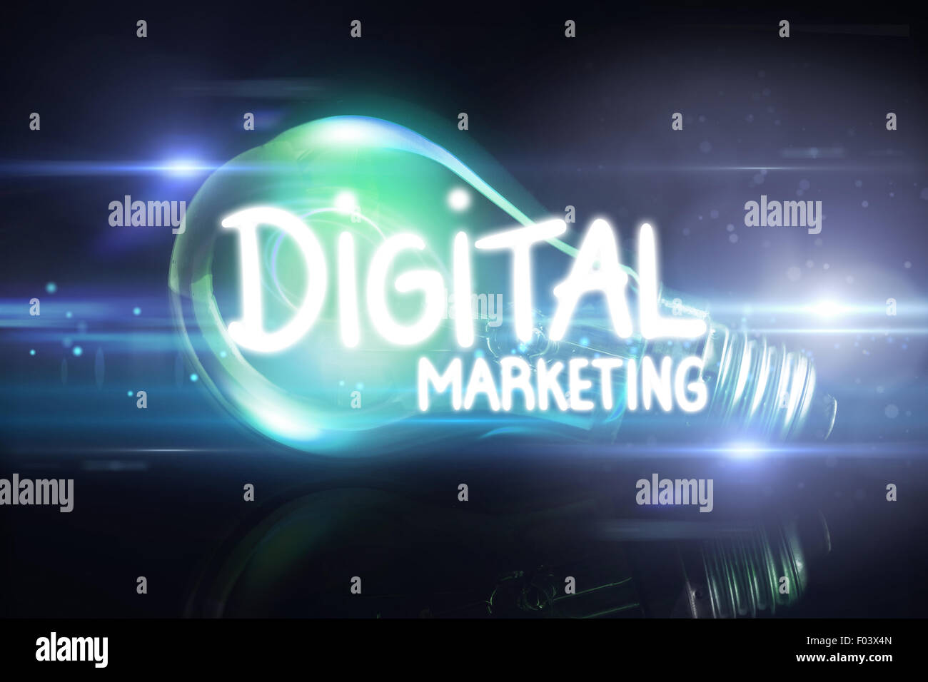 Composite image of digital marketing Stock Photo