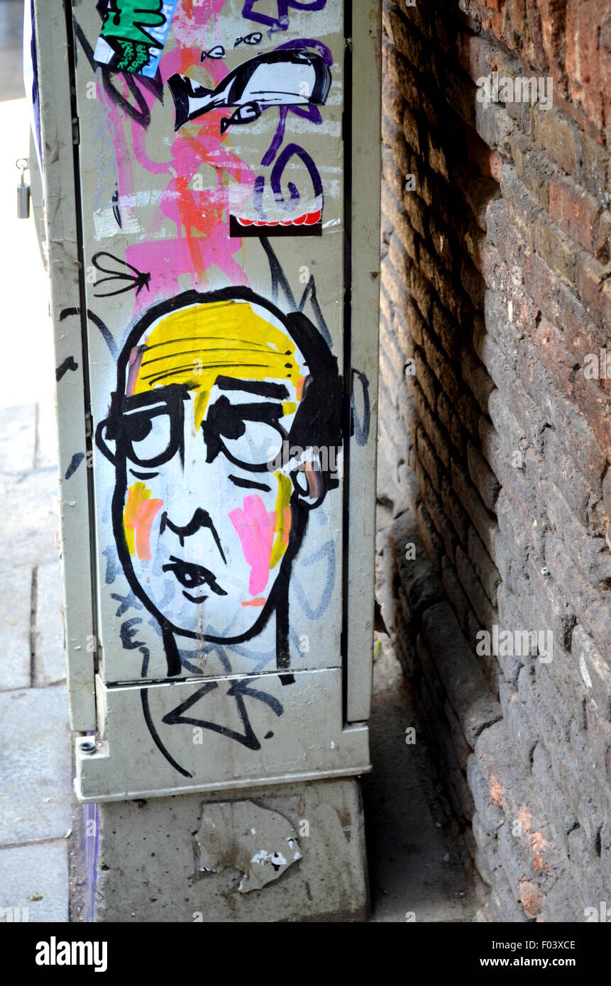Graffiti in Barcelona Stock Photo