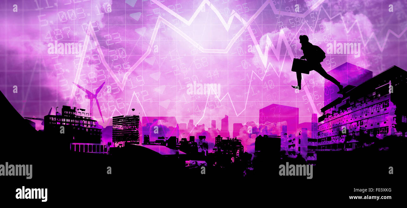 Businessman silhouette hi-res stock photography and images - Alamy
