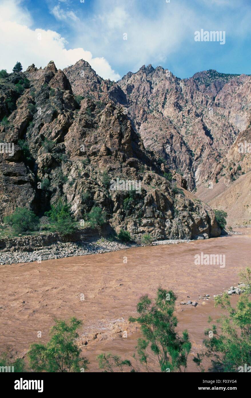 Anatolia Rivers The Oltu River, Eastern Anatolia, Turkey Stock Photo - Alamy