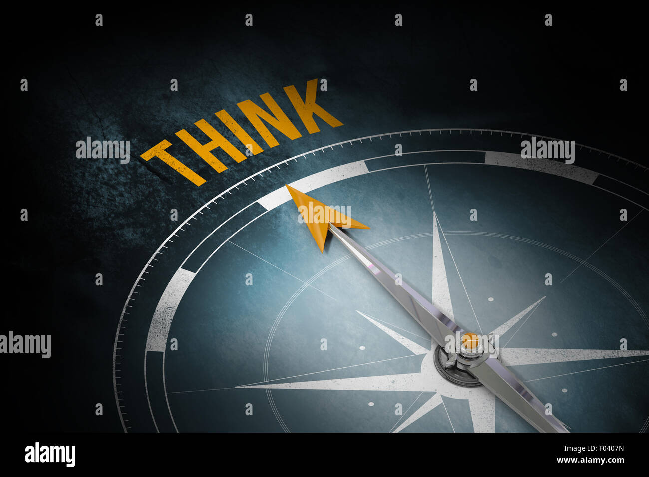 Test against dark background Stock Photo