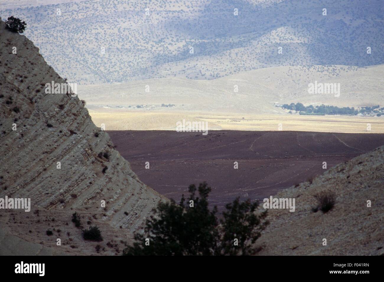 Landscape near Dezful, Khuzestan Province, Iran. Stock Photo