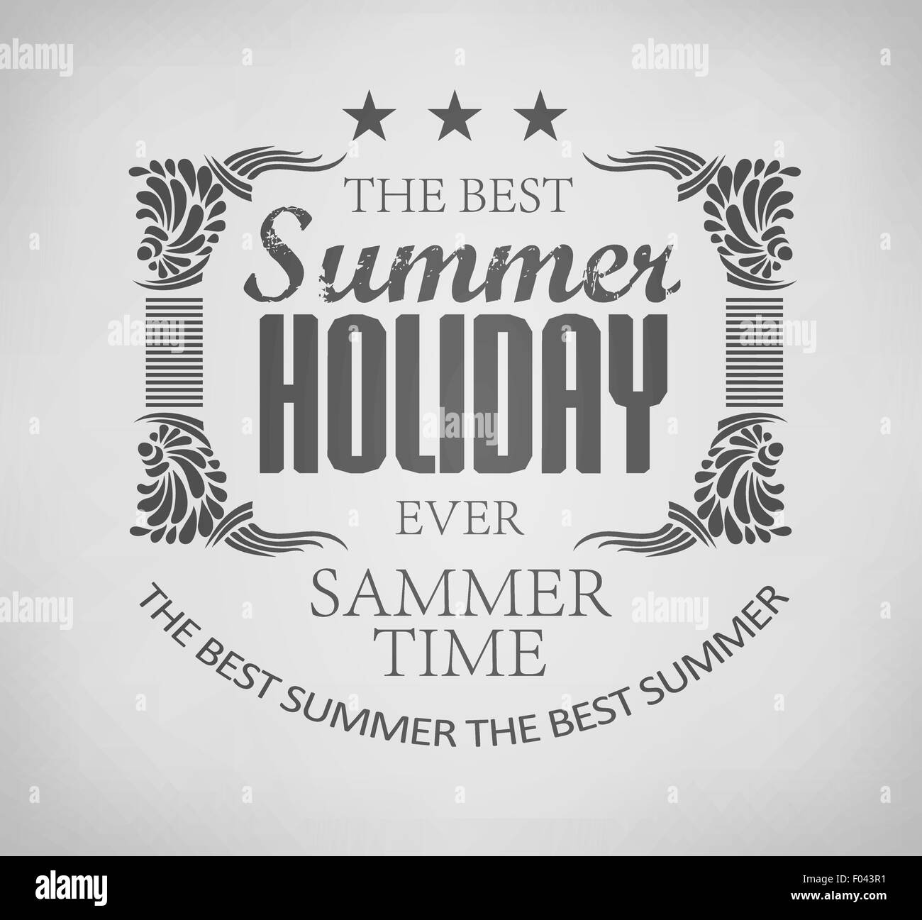 elements for Summer Holidays Stock Vector Image & Art - Alamy