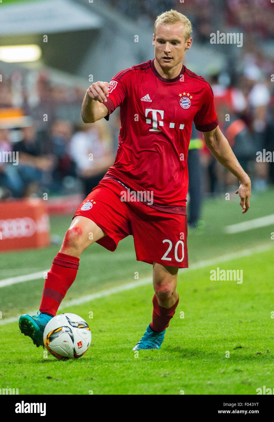 Munich, Germany. 5th Aug, 2015. Munich's Sebastian Rode in action ...