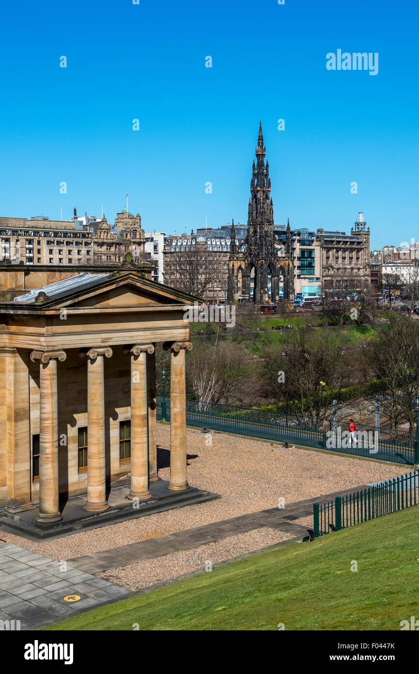 The Scott Memorial in the city of Edinburgh, Scotland, United kIngdom