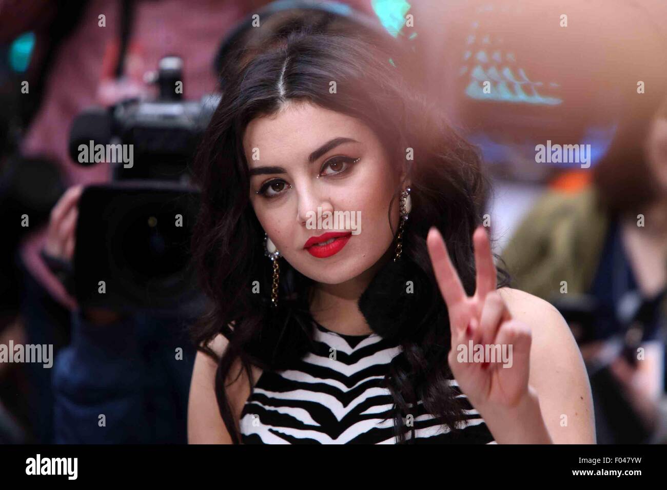 Charli XCX performing live on NBC's 'Today' show Featuring: Charli XCX ...