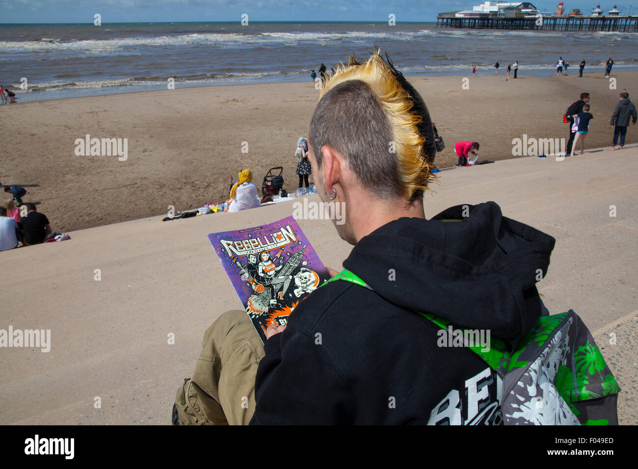 Blackpool Lancashire Uk 6th August 15 Punk Rebellion Festival Stock Photo Alamy