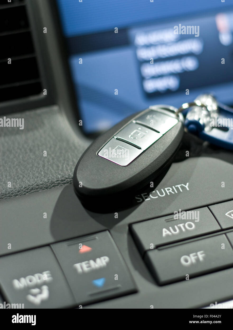 Electronic car key close up photo Stock Photo Alamy