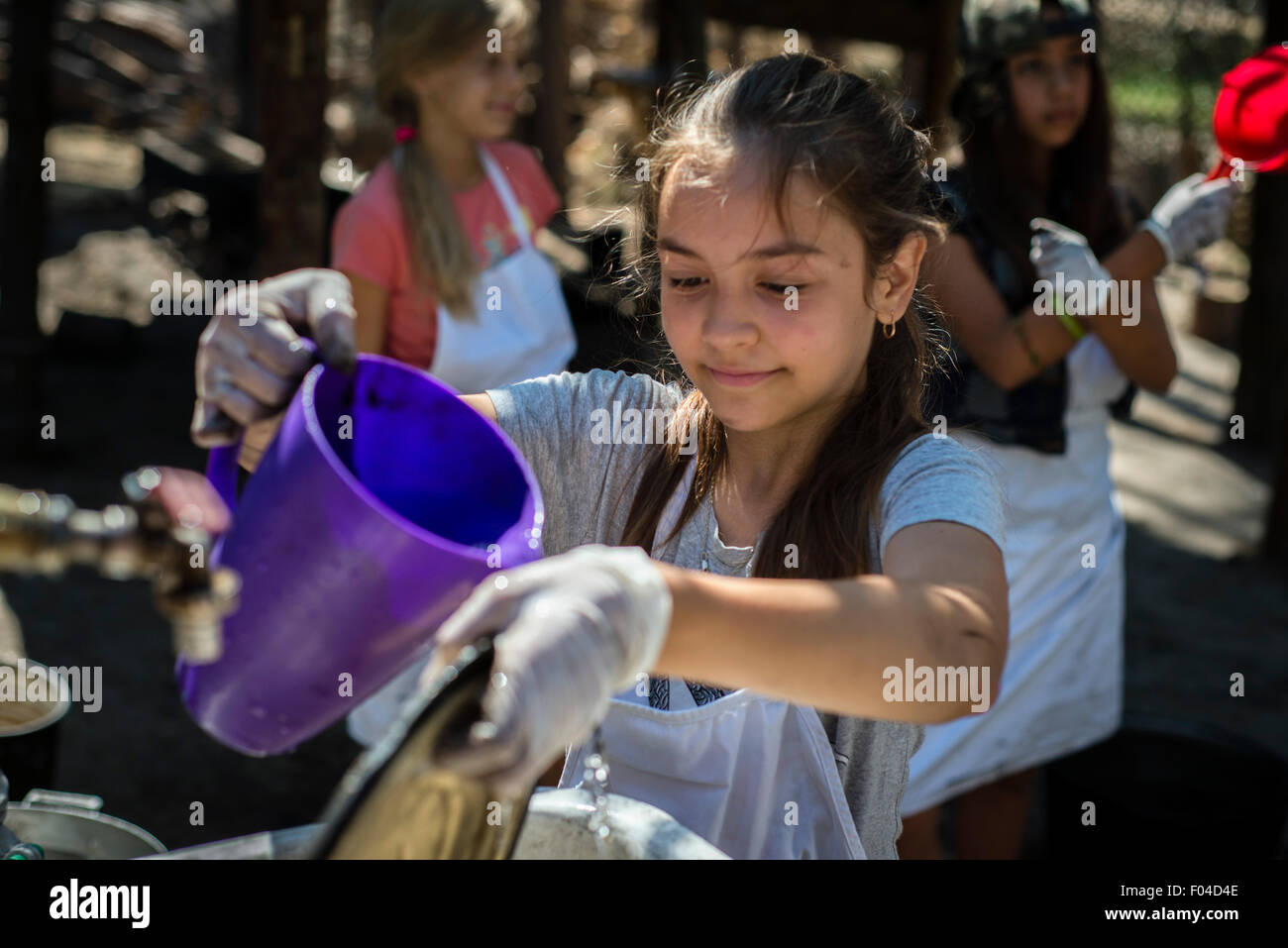 Summer camp helper hi-res stock photography and images - Alamy