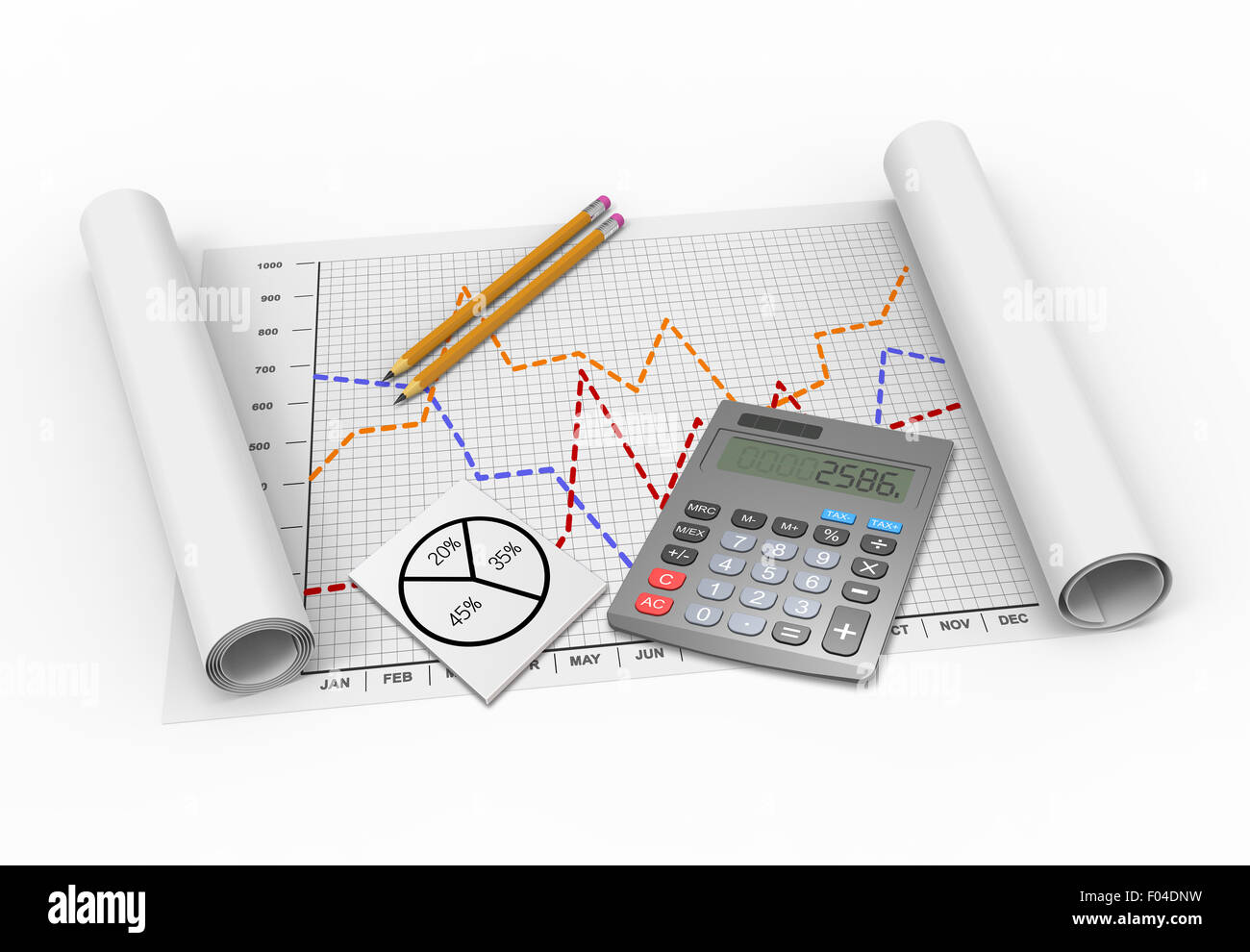 Financial business chart economic Cut Out Stock Images Pictures Alamy