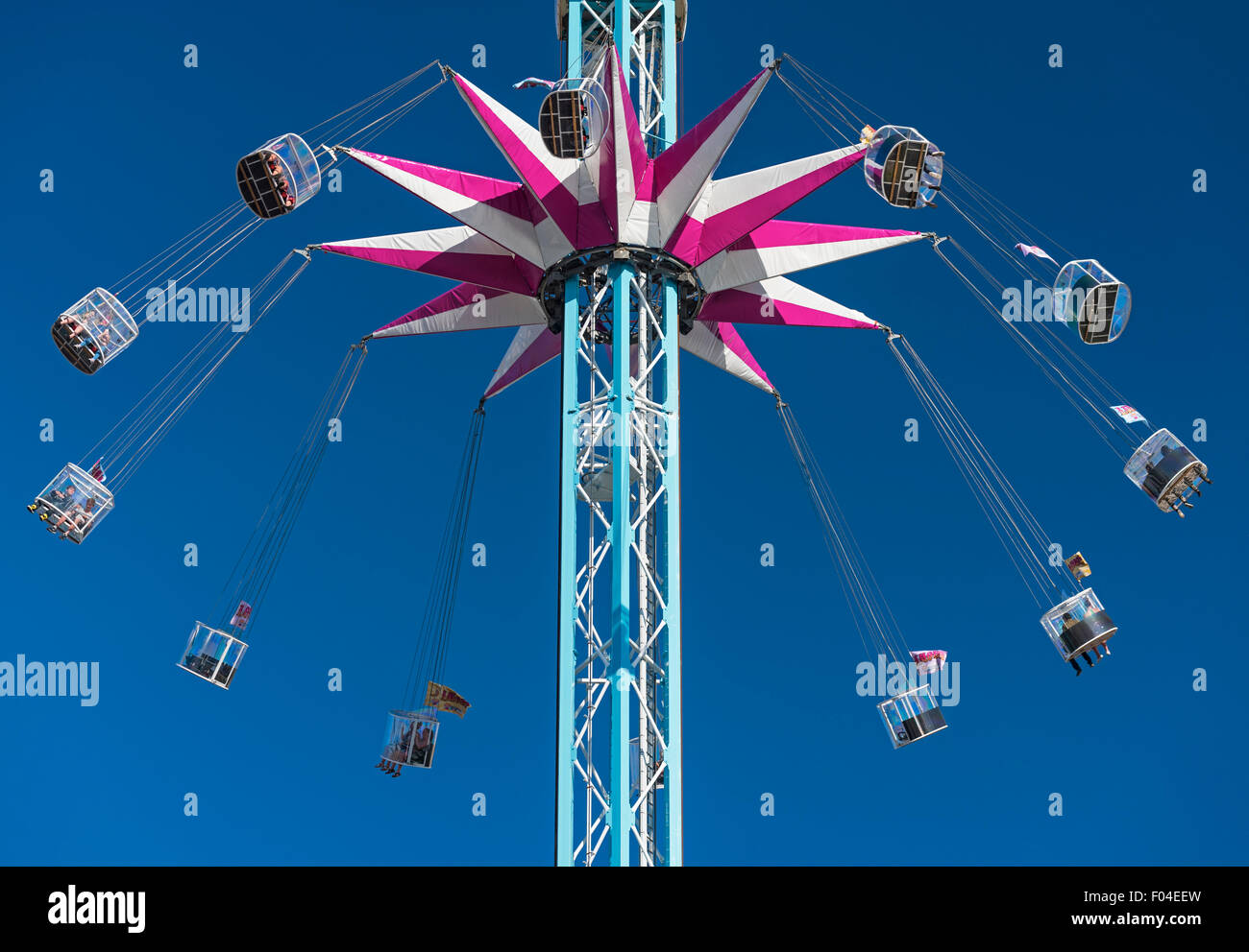 Starflyer fairground ride South Bank London UK Stock Photo