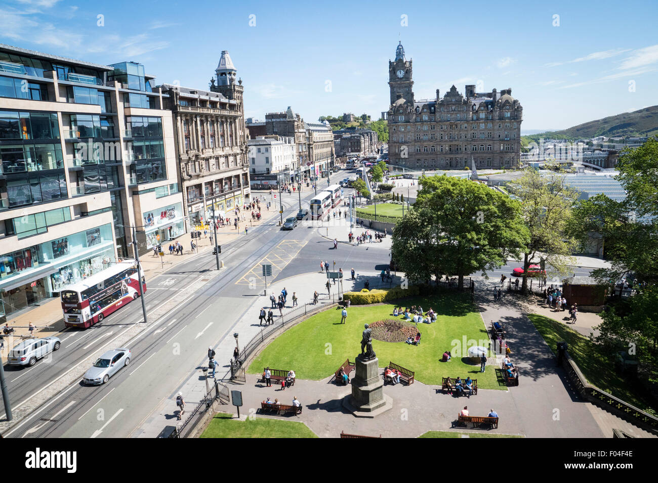 Edinburgh, Scotland, city, Europe Stock Photo